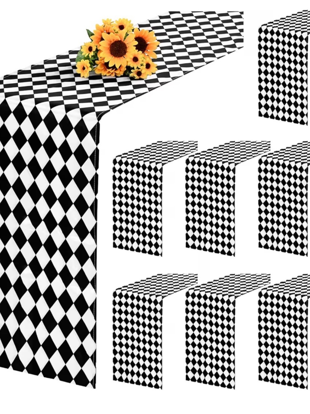 Checkered Table Runners (8)